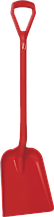 Лопата, 327 x 271 x 50 мм., 1040 мм, красный цвет