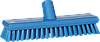Щетка скребковая поломойная с подачей воды, 270 мм, средний ворс, синий цвет