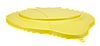 Крышка для ведра, 12 л, желтый цвет