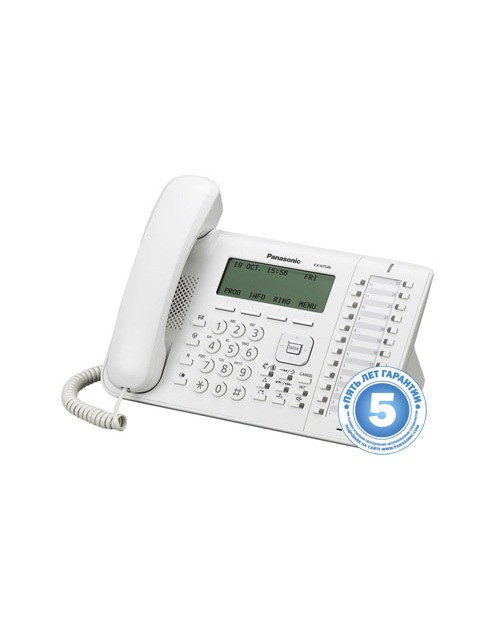 Panasonic KX-NT546RU IP системный телефон, белый