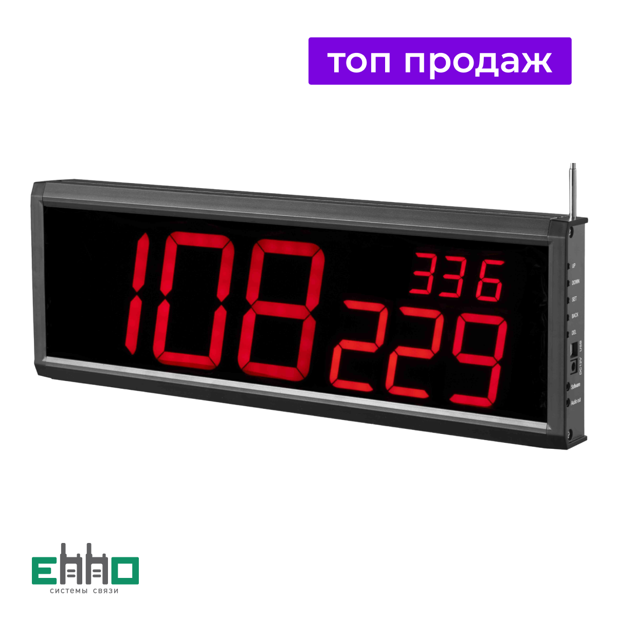 Информационное табло вызова персонала №2