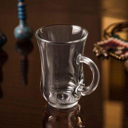 Набор из 6 армуд-бокалов для чая и кофе по-турецки Isfahan Glass {Иран} (Rana), фото 2