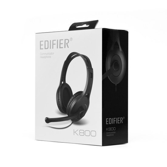 Гарнитура Edifier K800USB Чёрный - фото 3 - id-p97068291