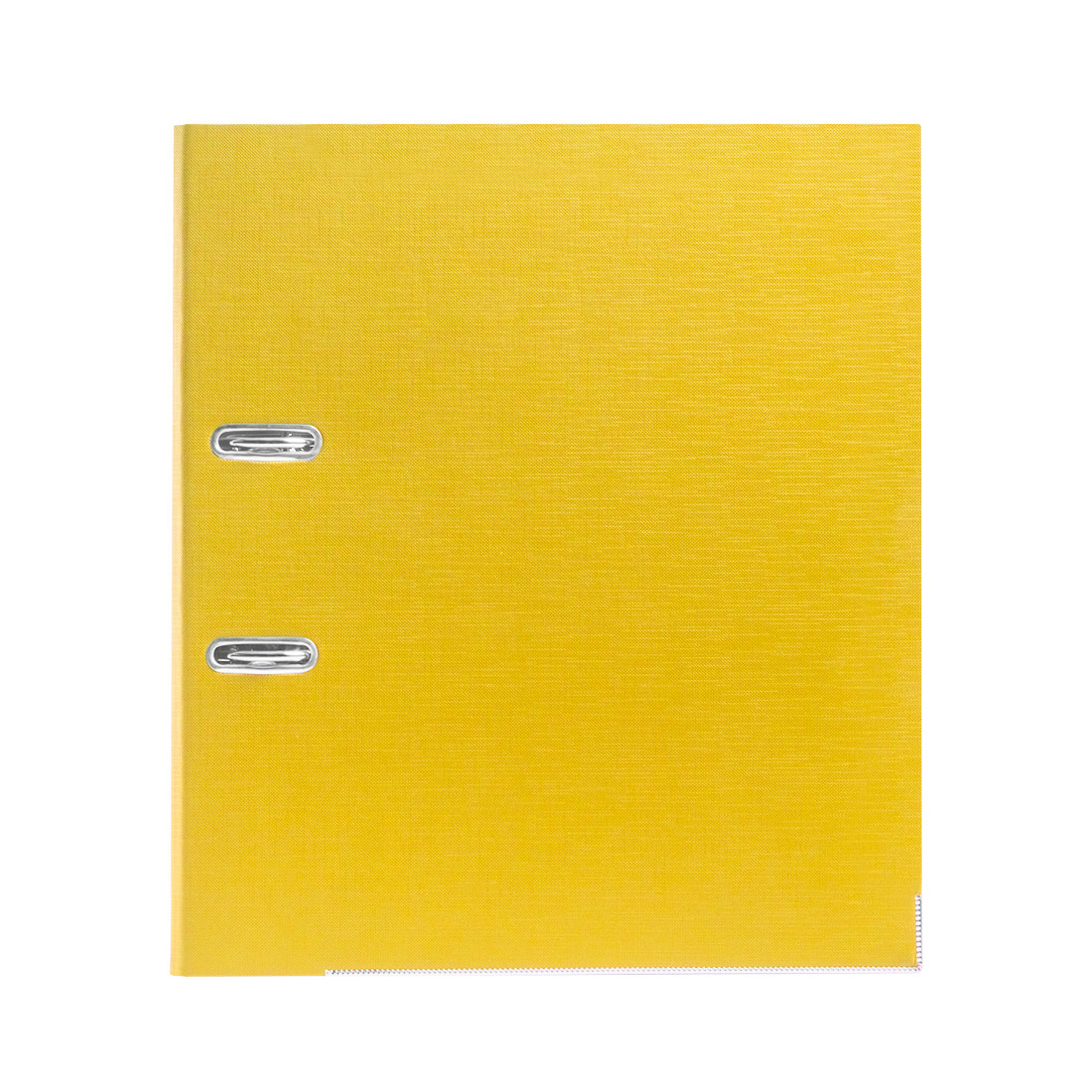 Папка регистратор Deluxe с арочным механизмом, Office 3-YW5 (3" YELLOW), А4, 70 мм, желтый - фото 2 - id-p97068366