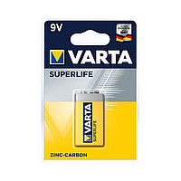 Батарейка VARTA Superlife (Super Heavy Duty) E-Block 9V - 6F22P 1 шт. в блистере