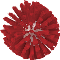 Щетка для очистки мясорубок, Ø135 мм, средний ворс, красный цвет