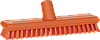 Щетка скребковая поломойная с подачей воды, 270 мм, Очень жесткий, оранжевый цвет