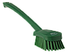 Щетка для мытья с длинной ручкой, 415 мм, Жесткий ворс, зеленый цвет