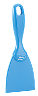 Скребок ручной из полипропилена, 75 мм, синий цвет, фото 1