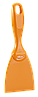 Скребок ручной из полипропилена, 75 мм, оранжевый цвет