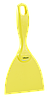Скребок ручной из полипропилена, 102 мм, желтый цвет