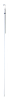 Ультра гигиеническая ручка, Ø34 мм, 1500 мм, белый цвет