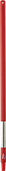 Ручка из нержавеющей стали, Ø31 мм, 1025 мм, красный цвет