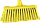 Щетка для подметания сверхпрочная, 330 мм, Очень жесткий, желтый цвет, фото 2