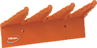 Настенный держатель для инвентаря, 240 мм, оранжевый цвет, фото 1