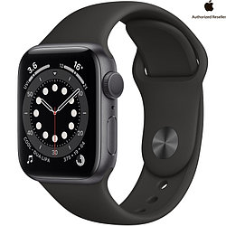 Смарт-часы Apple Watch Series 6 40mm Aluminium Case Space Gray with Sport Bank Black
