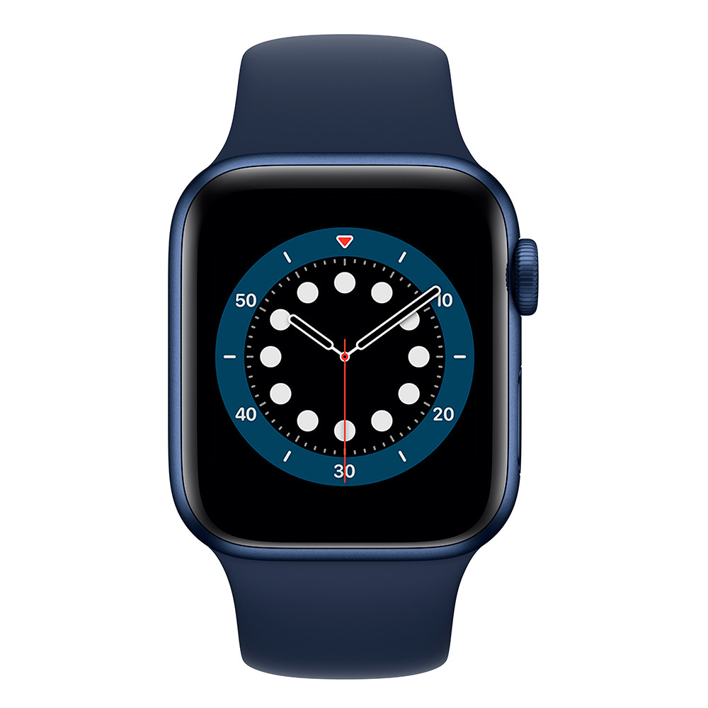 Смарт-часы Apple Watch Series 6 40mm Aluminium Case Blue with Sport Band Deep Navy