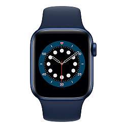 Смарт-часы Apple Watch Series 6 40mm Aluminium Case Blue with Sport Band Deep Navy
