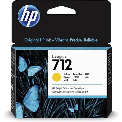 Картриджи для плоттеров HP 712 29ml  (3ED69A) желтый