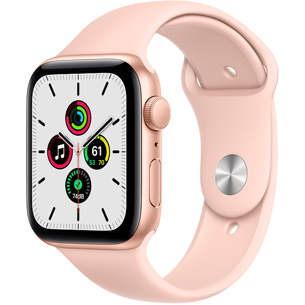 Смарт-часы Apple Watch SE 44mm Aluminium Case Gold with Sport Band Pink Sand
