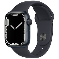 Смарт-часы Apple Watch Series 7 41mm Midnight Aluminium Case with Midnight Sport Band