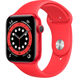 Смарт-часы Apple Watch Series 6 44mm Aluminium Case Red with Sport Band Red