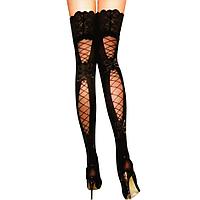 Чулки с рисунком