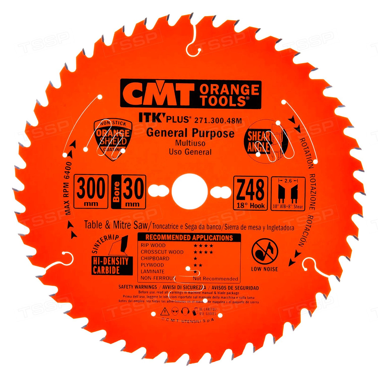 Диск пильный CMT 271.300.48M / 300*30*48T