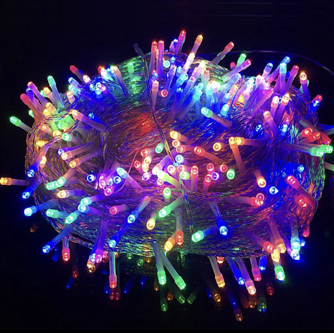 Гирлянда "Классика", цветная, 50 LED, 8 м