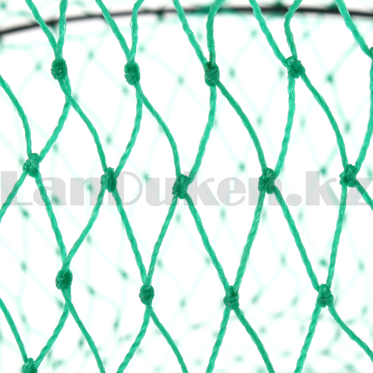 Садок рыболовный круглый с поплавками синтетические нити каркас из 4 колец складной диаметр 46 см - фото 6 - id-p97084423