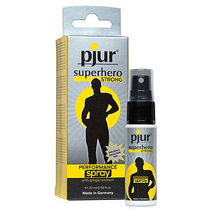 Пролонгирующий мужской спрей с экстрактом имбиря "Superhero Performance Spray"-Pjur, 20мл, Германия