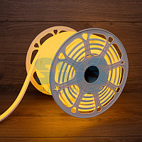 Гибкий неон LED SMD, форма D, 16х16 мм, желтый, 120 LED/м, бухта 50 м
