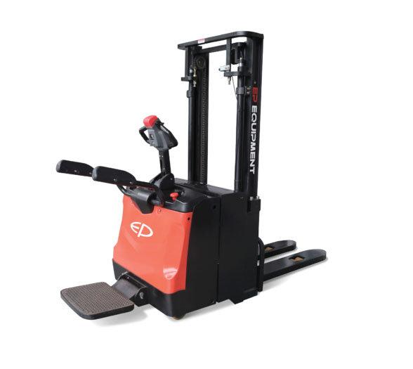 Штабелер электрический самоходный EP Equipment ES20-20RAS PROFESSIONAL (LI-ION, 3F450, с платформой и