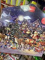 Рождественский адвент календарь с шоколадом Favorina