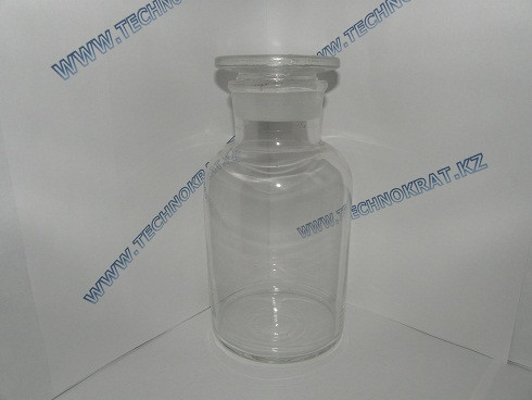 Склянка для реактивов на 1000 мл, широкое горло