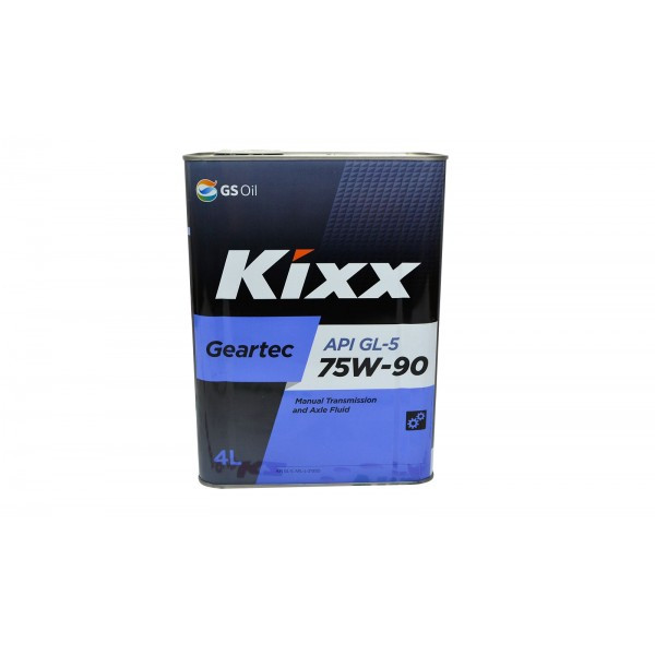 Масло трансмиссионное KIXX 75w90 4л.
