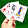 Покерные карты пластиковые Aruanka в футляре водостойкие износостойкие 54 Карты игральные K A8, фото 7