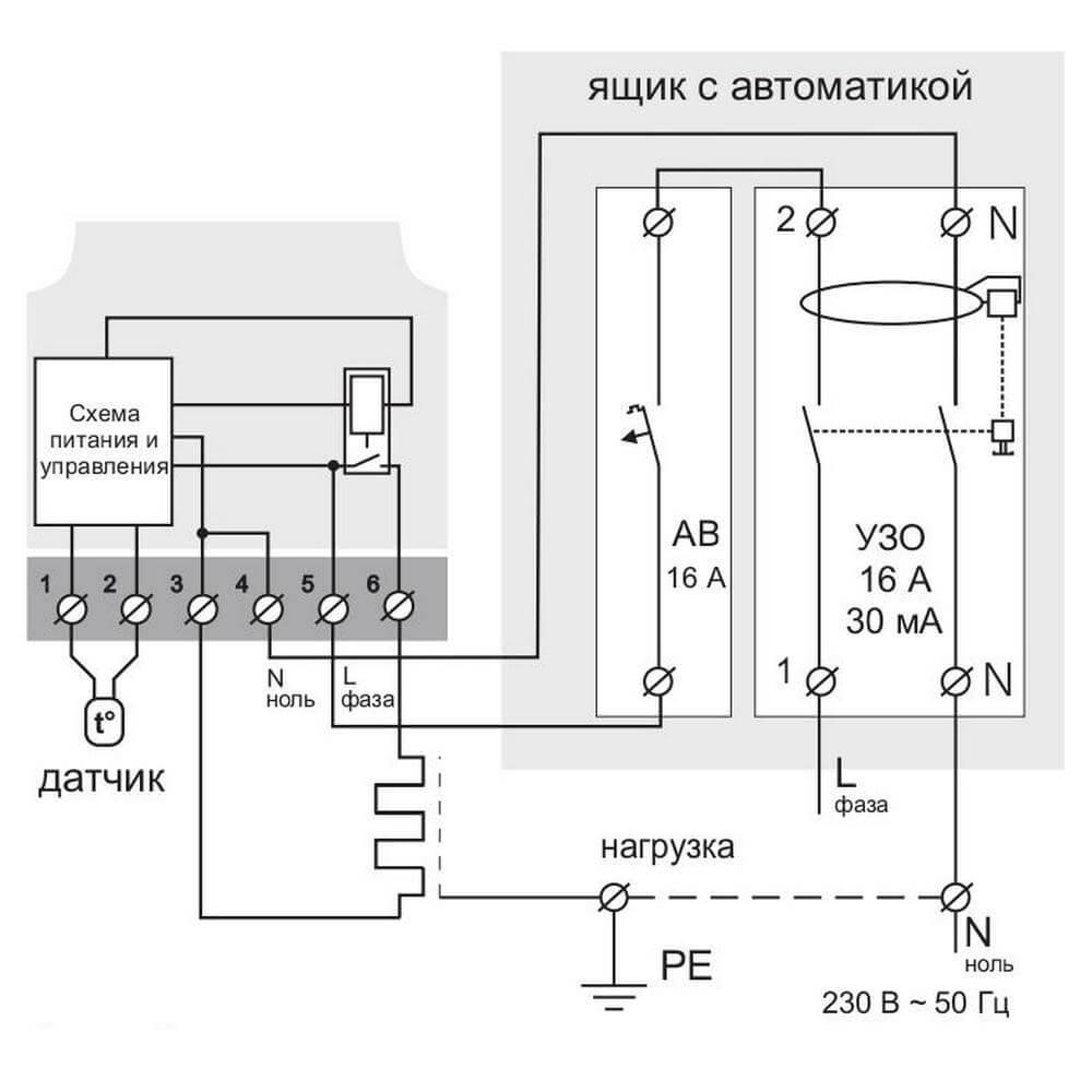 Цифровой терморегулятор Terneo KT Unic - фото 9 - id-p97105208