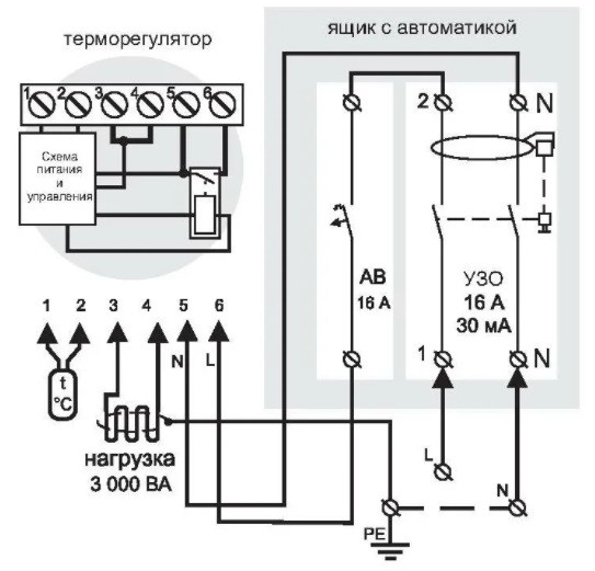 Механический терморегулятор Terneo RTP - фото 10 - id-p97105211