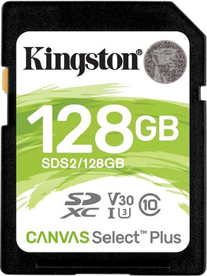 Карта памяти Kingston Canvas Select Plus SDS2/128GB 128GB