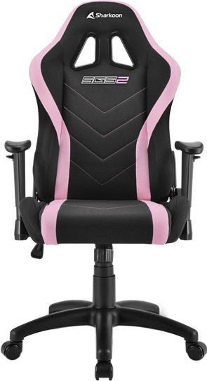Игровое кресло Sharkoon Skiller SGS2 Jr. черный-розовый - фото 1 - id-p97106687