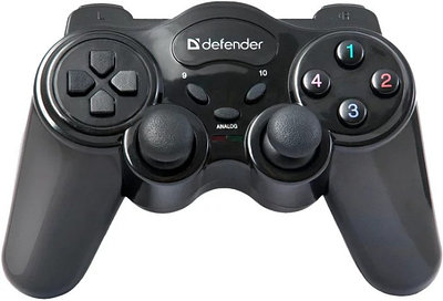 Игровой контроллер Defender Game Master Wireless черный