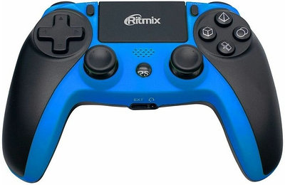 Игровой контроллер Ritmix GP-063BTH синий