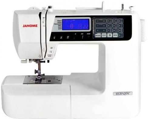 Швейная машина Janome 4120QDC белый