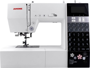 Швейная машина Janome Decor Computer 7100 белый - фото 1 - id-p97106825