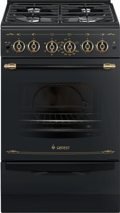 Кухонная плита GEFEST 5100-02 0183 черный - фото 1 - id-p97105965