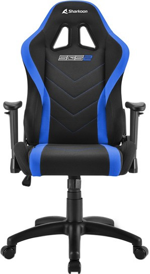 Игровое кресло Sharkoon Skiller SGS2 Jr. черный-синий - фото 1 - id-p97106879