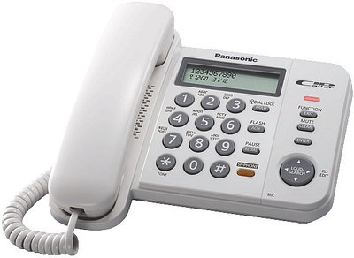 Радиотелефон Panasonic KX-TS2358RUW белый