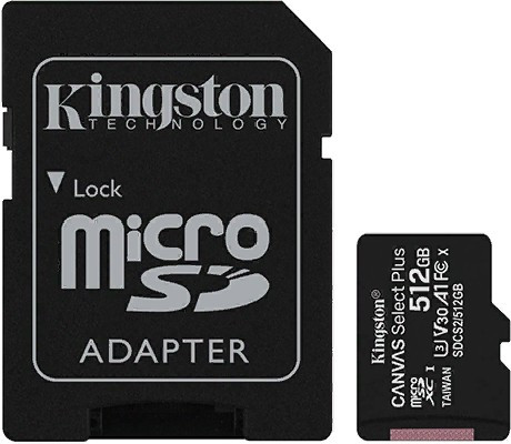 Карта памяти Kingston 512Gb SDCS2/512GB - фото 1 - id-p97106076