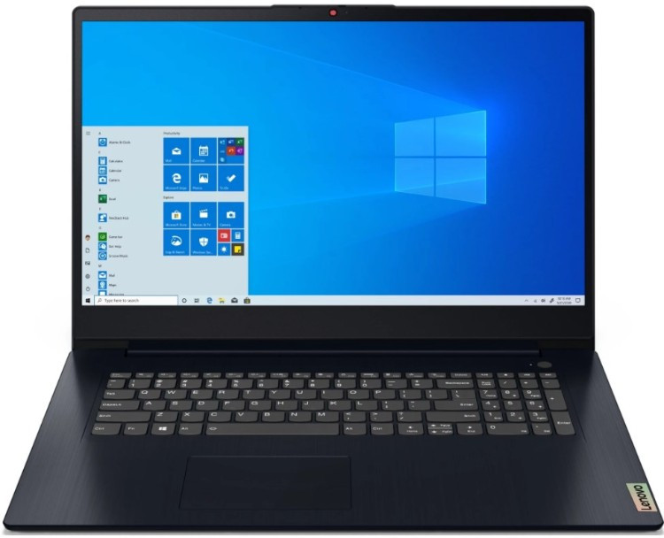Ноутбук Lenovo IdeaPad 3 17ITL6 82H9003RRU синий - фото 1 - id-p97107254